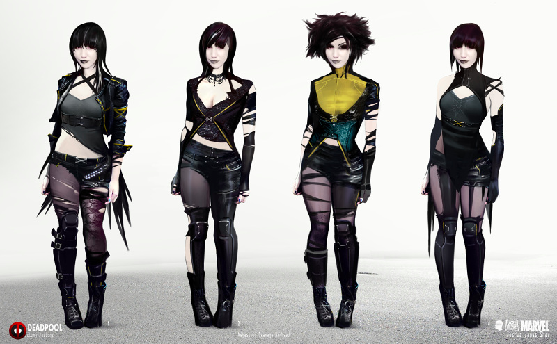 Illustration for article titled This Deadpool Concept Art Will Make You Love Negasonic Teenage Warhead Even More